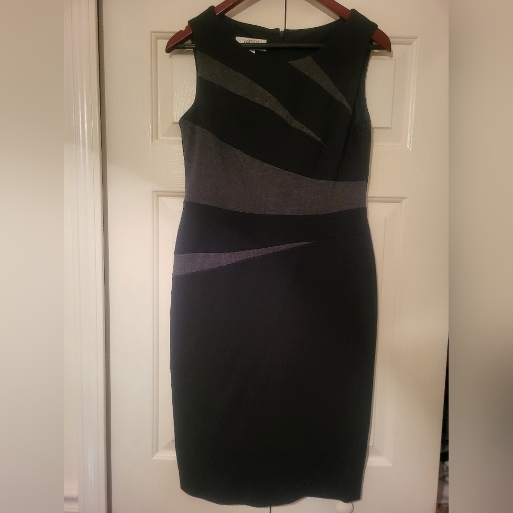 Kasper (6) Black and Gray work dress